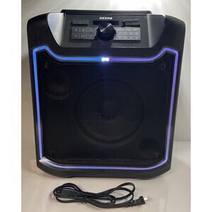ION Pathfinder 4 Portable Bluetooth Speaker with Wireless Qi Charging Pre Owned